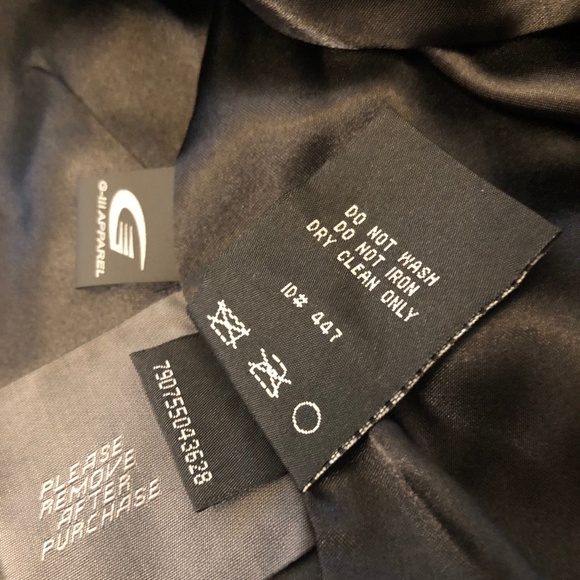 Faux Fur Collar Acetate Velour Evening Coat - Picture 9 of 12